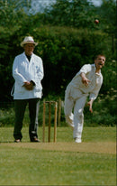 Cricket Charlbury vs East Hendred - Vintage Photograph