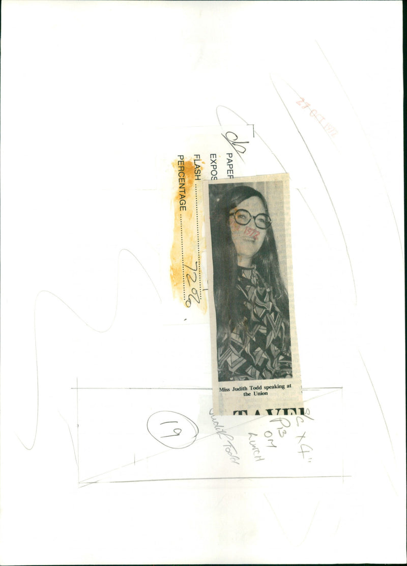 Judith Todd - Vintage Photograph