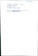 Sandy Alton - Vintage Photograph