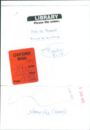 David Barker - Vintage Photograph