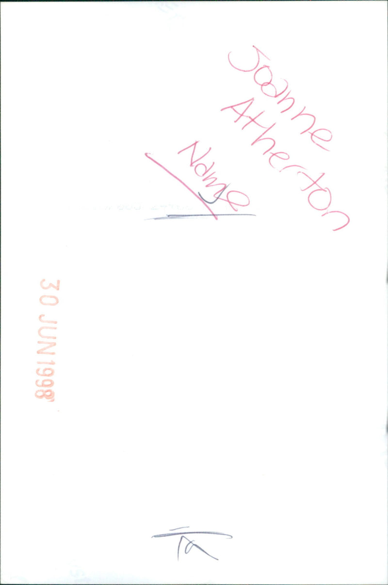 Joanne Atherton - Vintage Photograph