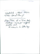 Alan Aston - Vintage Photograph