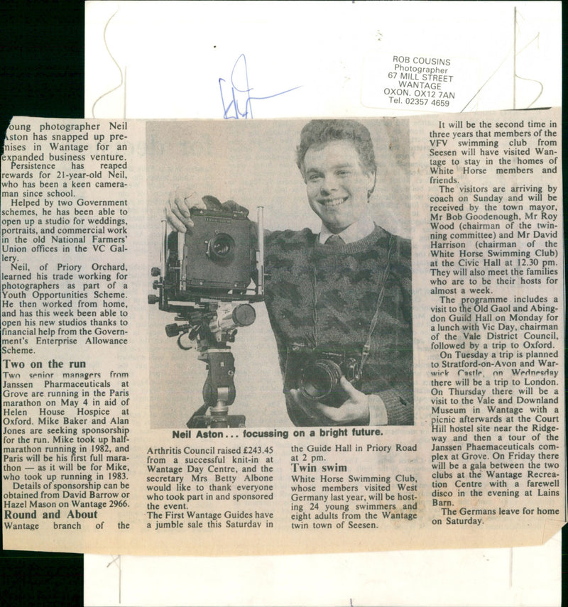 Neil Aston - Vintage Photograph