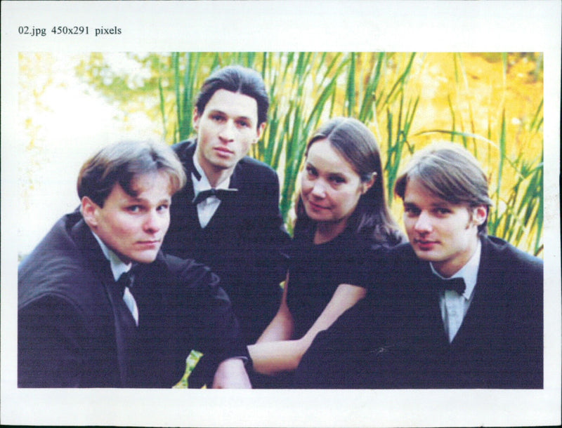 Atrium String Quartet - Vintage Photograph