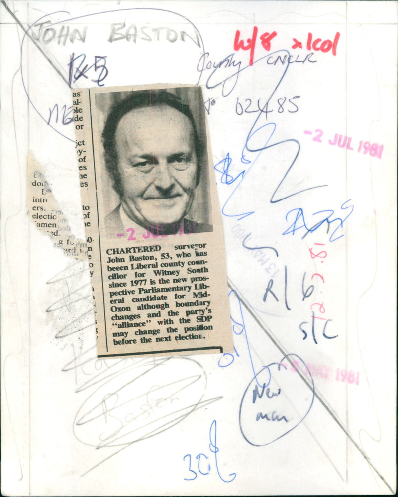 John Baston - Vintage Photograph