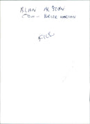 Alan Alston - Vintage Photograph