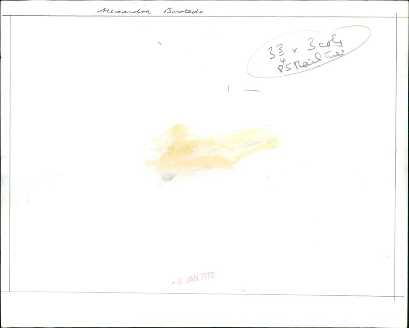 Alexandra Bastedo - Vintage Photograph