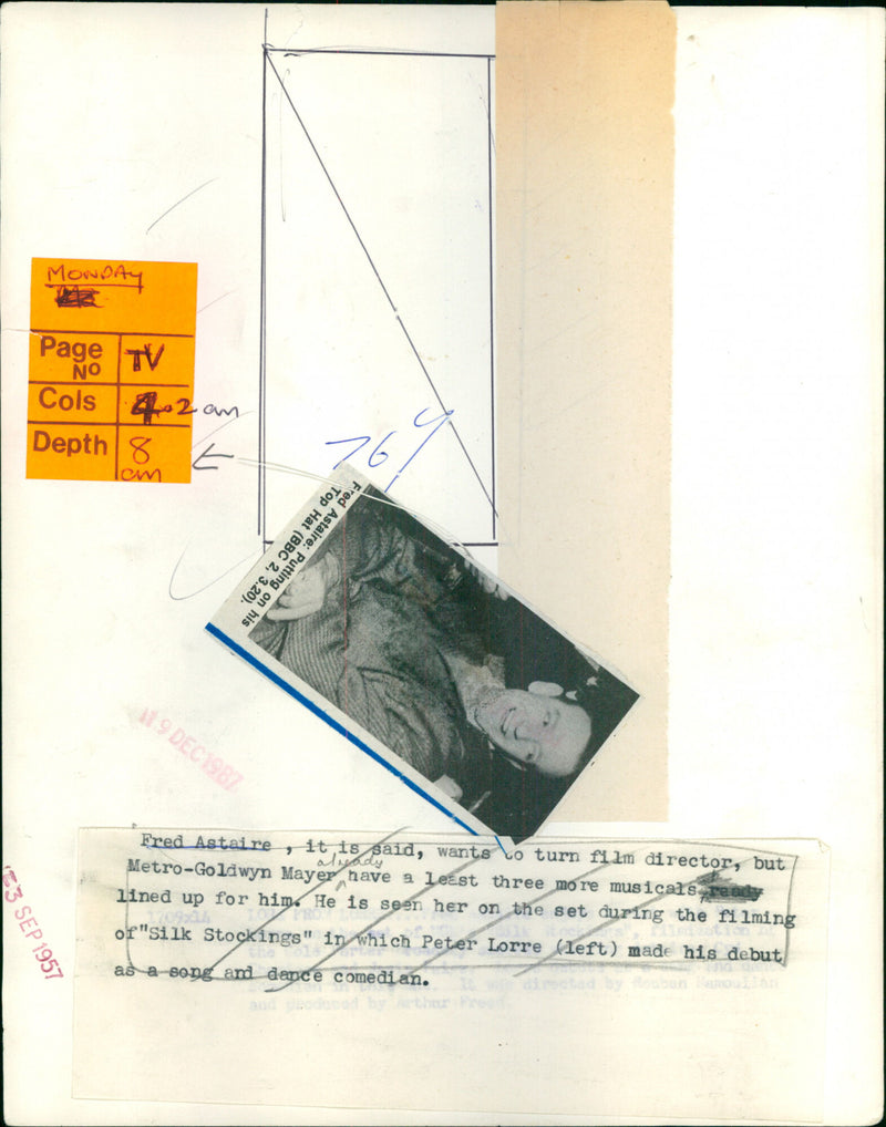 Fred Astaire - Vintage Photograph