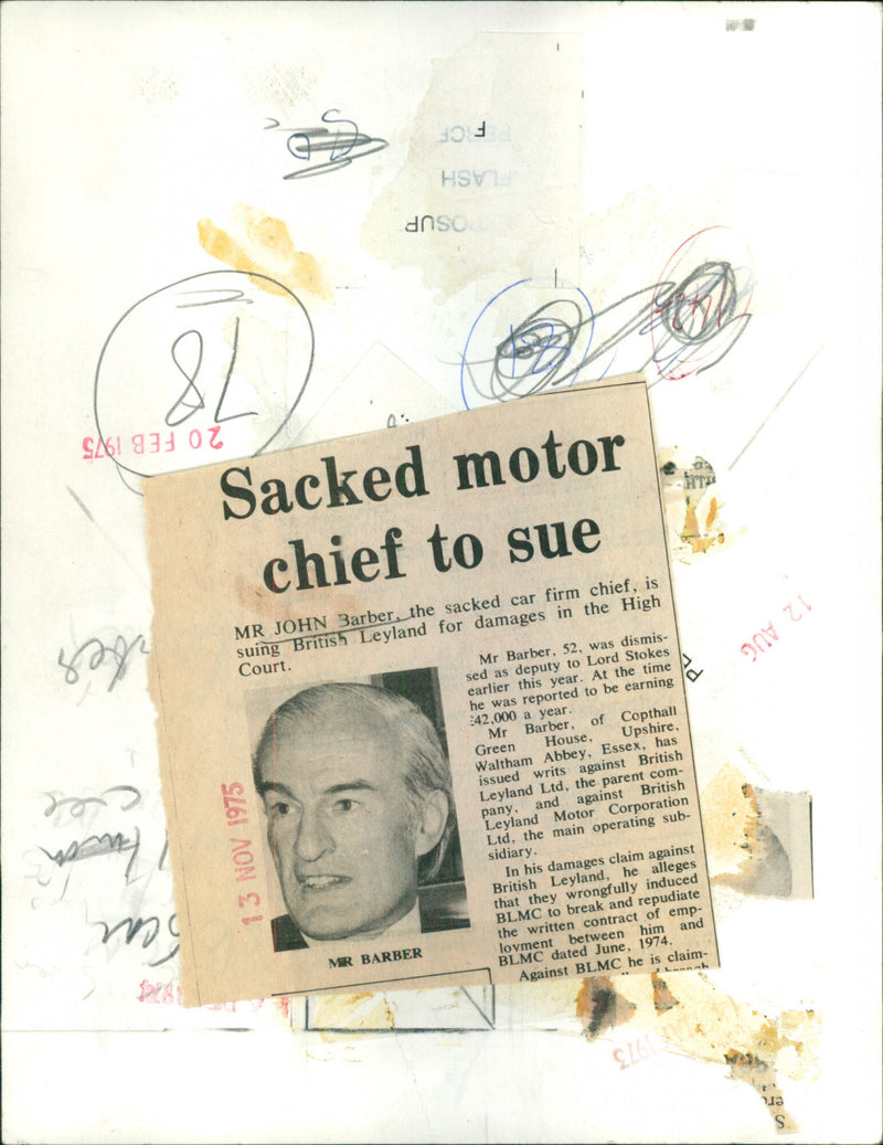 John Barber - Vintage Photograph