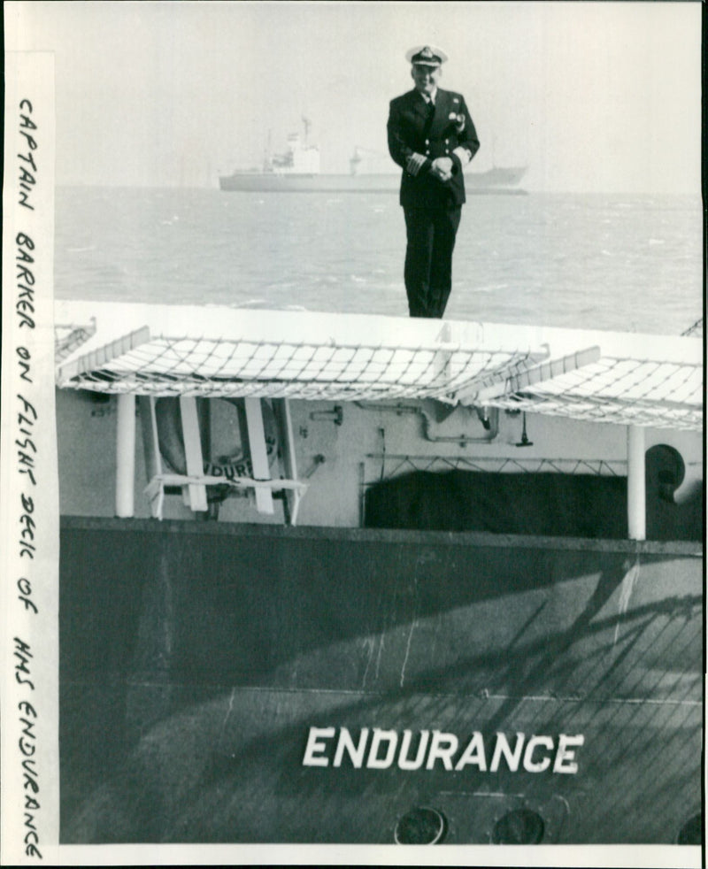 Captain Nicholas Barker - Vintage Photograph