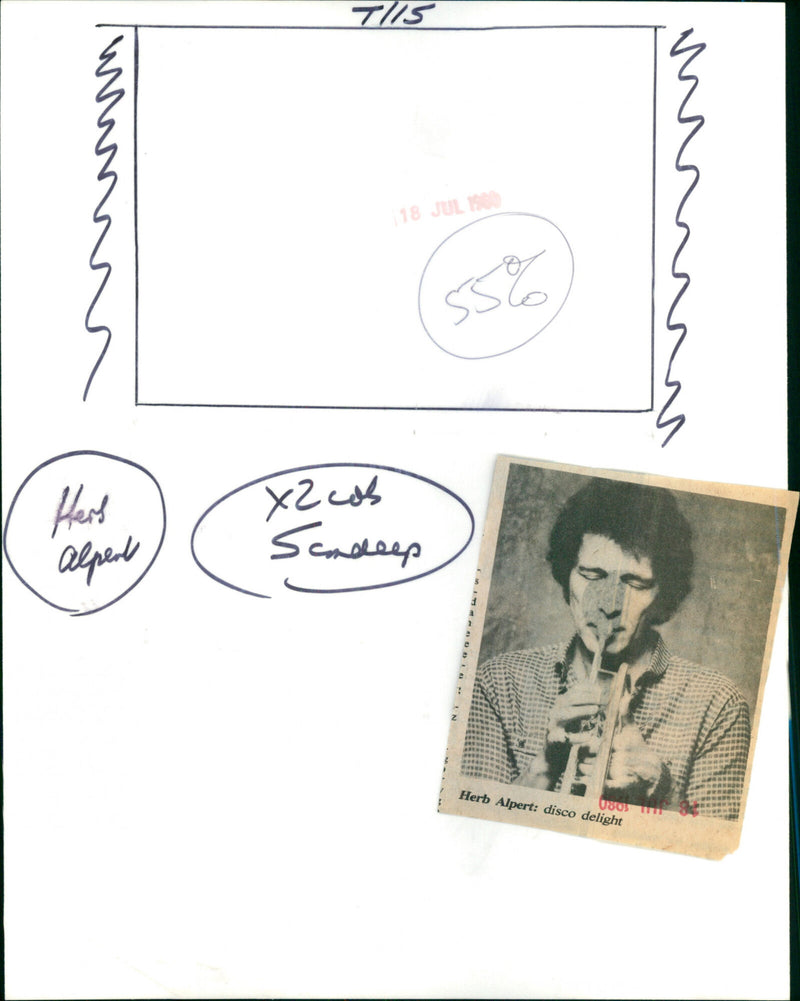 Herb Alpert - Vintage Photograph