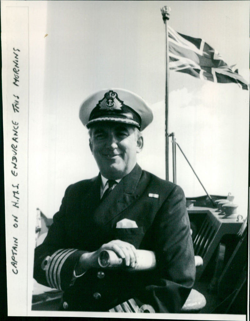 Captain Nicholas Barker - Vintage Photograph