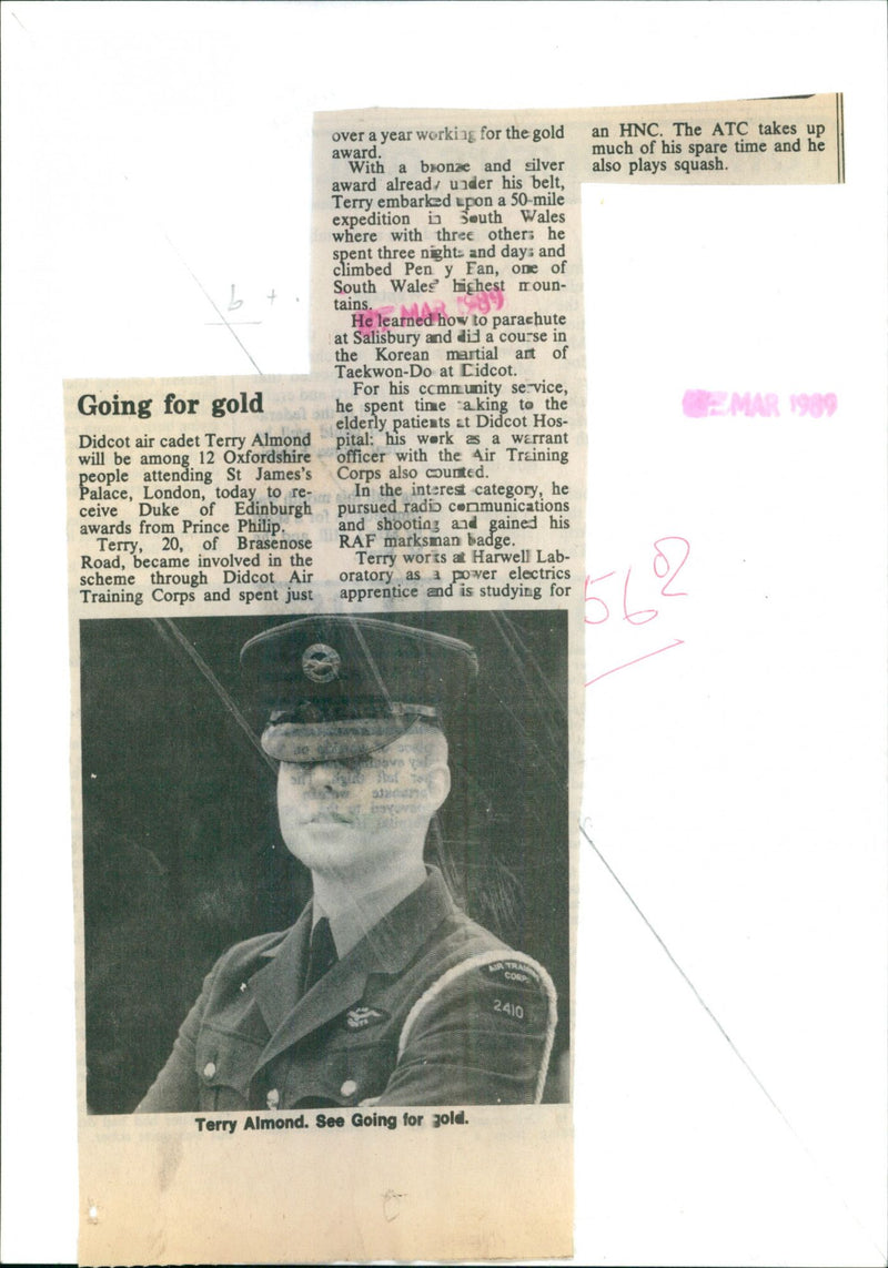 Terry Almond - Vintage Photograph