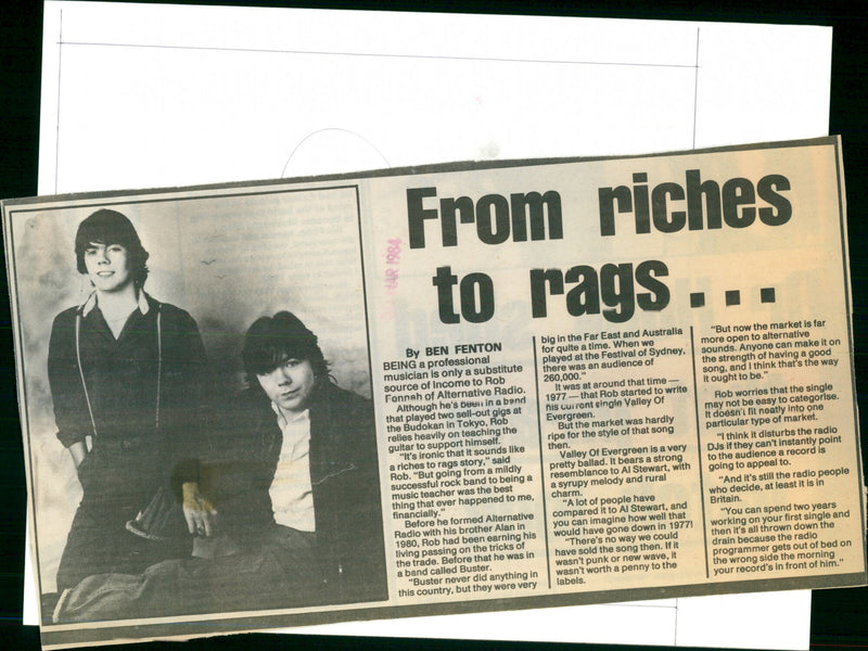 Alternative Radio - Vintage Photograph