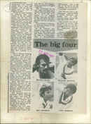 The big four - Vintage Photograph