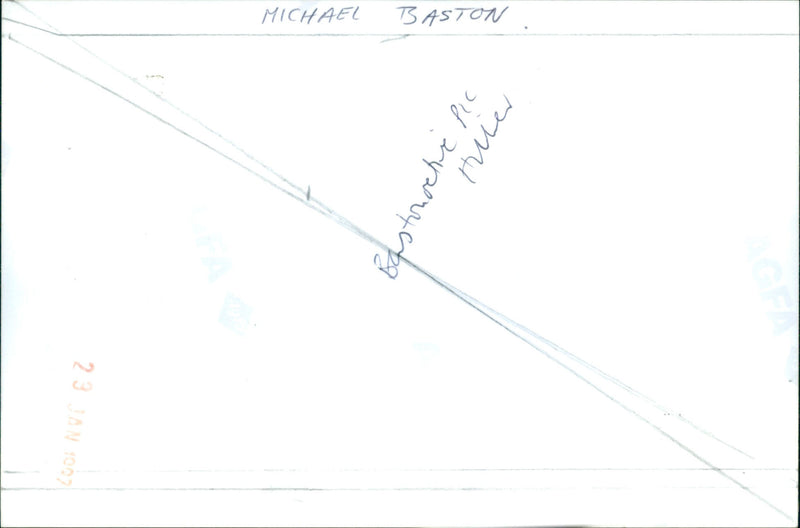 Michael Baston - Vintage Photograph