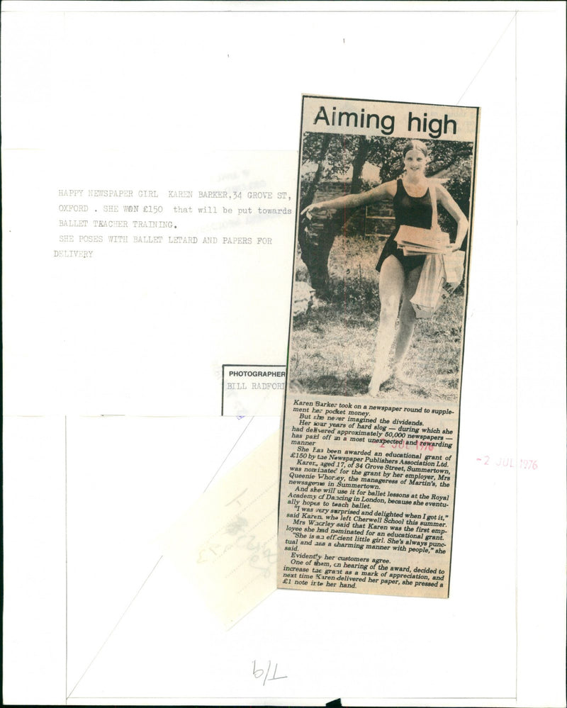 Karen Barker - Vintage Photograph