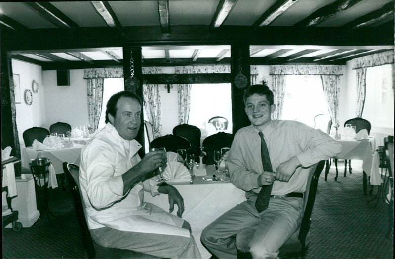 Paul Bernard and Jeremy Latimer - Vintage Photograph