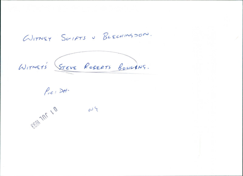 Steve Roberts - Vintage Photograph