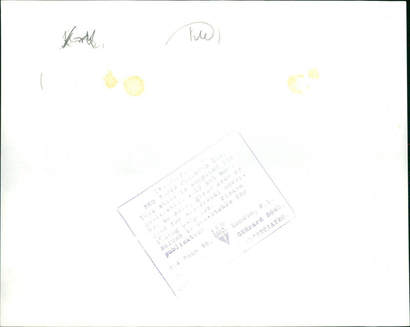 Lex Barker - Vintage Photograph