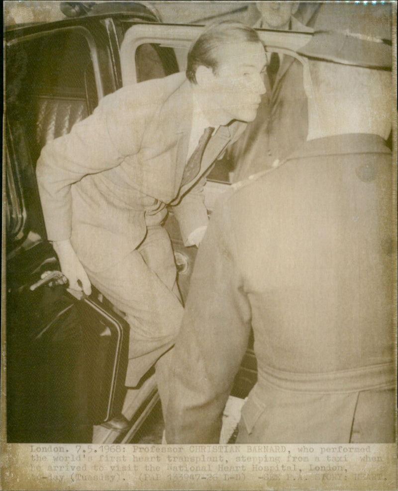 Christian Barnard - Vintage Photograph