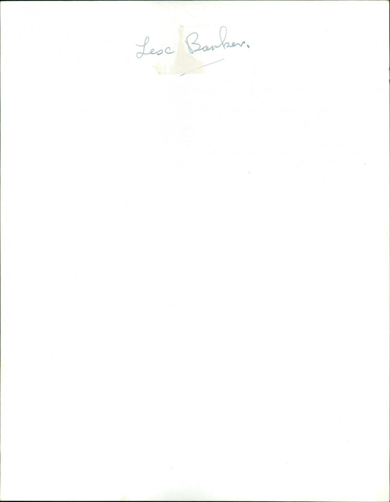 Lex Barker - Vintage Photograph