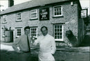 Jeremy Latimer, Paul Barnard chef and patron - Vintage Photograph