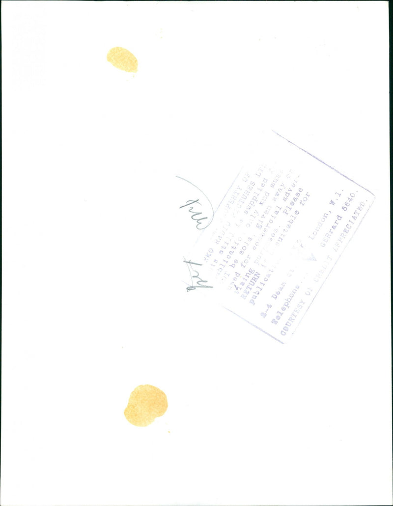 Lex Barker - Vintage Photograph