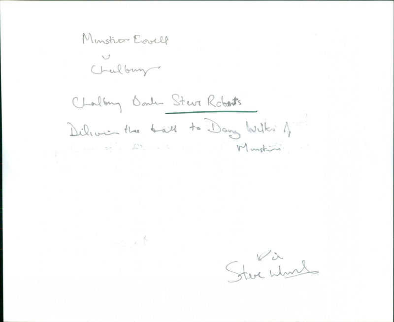 Steve Roberts - Vintage Photograph