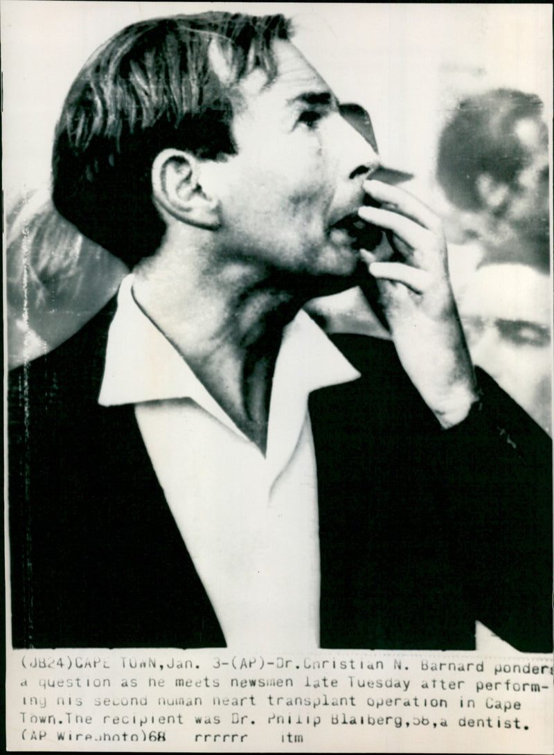 Christian N Barnard - Vintage Photograph