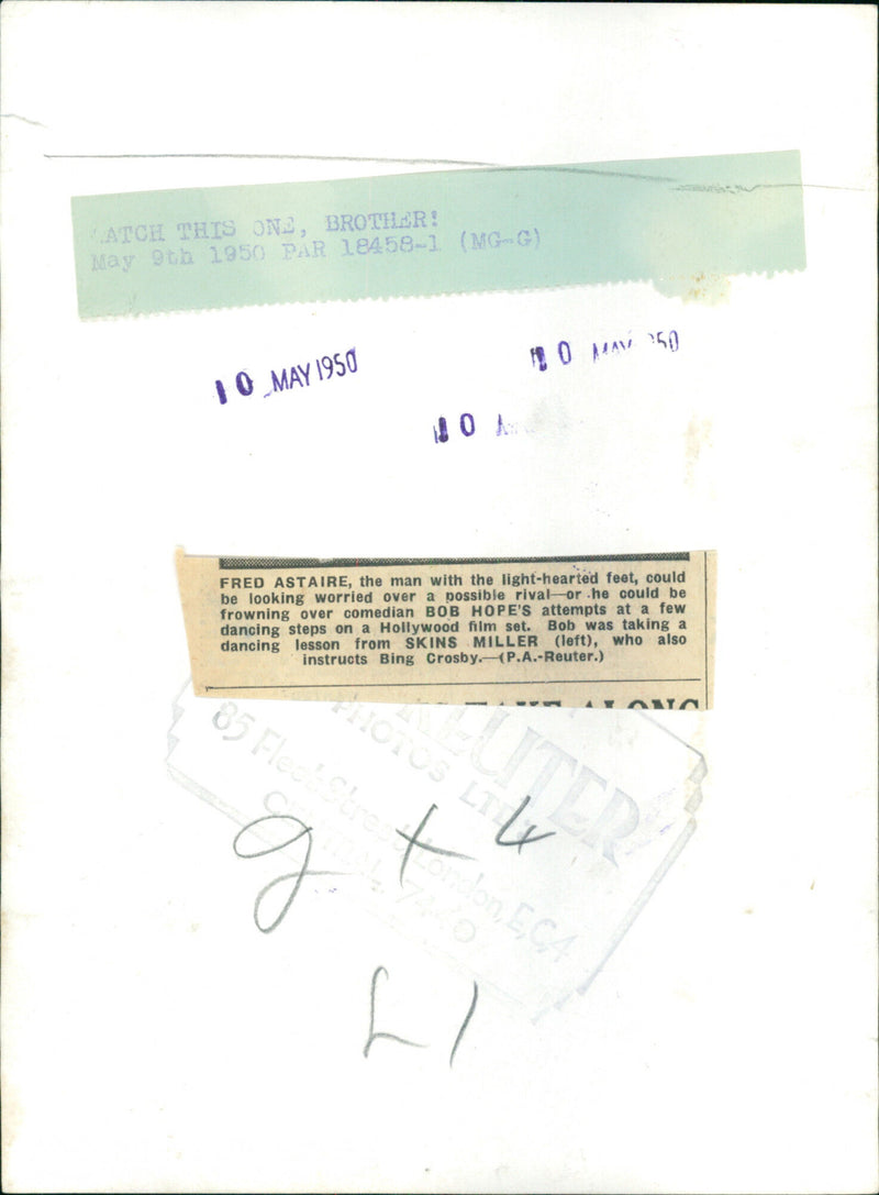 Fred Astaire - Vintage Photograph