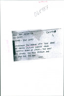 Ian Barnes - Vintage Photograph