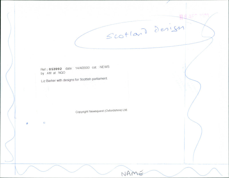 Liz Barker - Vintage Photograph