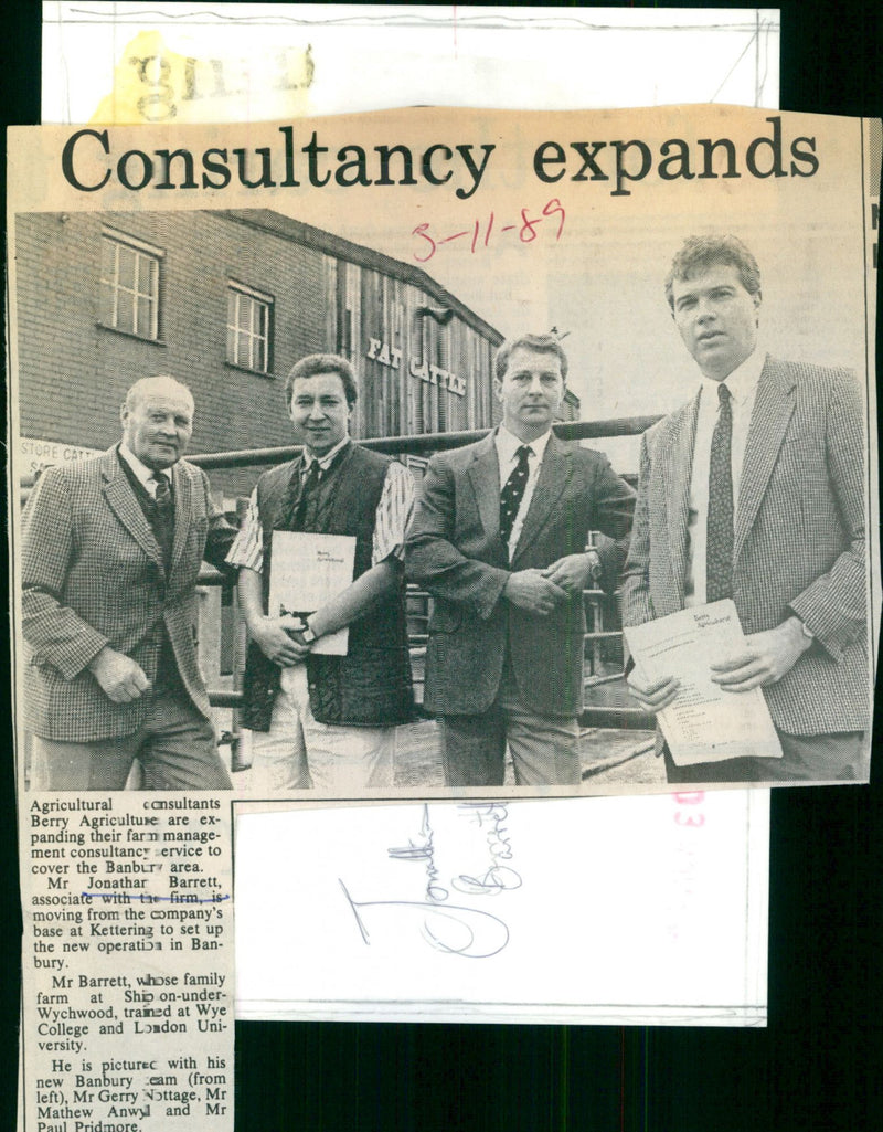 Jonathan Barrett - Vintage Photograph