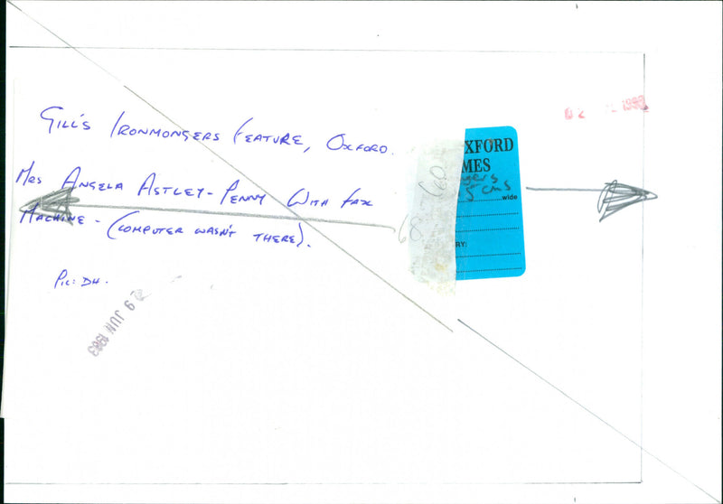 Angela Astley-Penny - Vintage Photograph