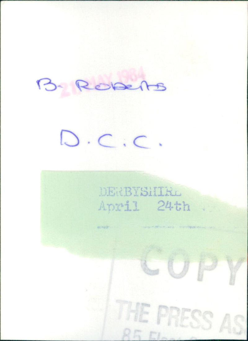 B. Roberts - Vintage Photograph