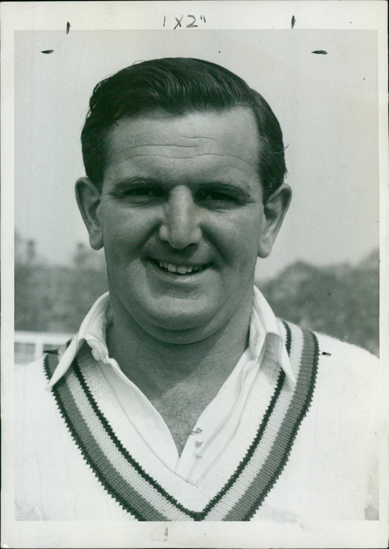 Tom Graveney - Vintage Photograph