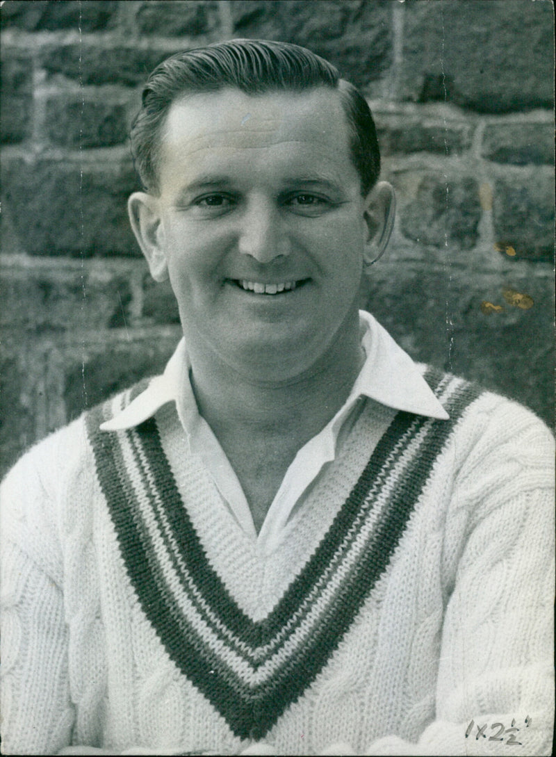 Tom Graveney - Vintage Photograph