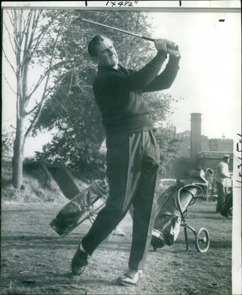 Cricket player Yardley - Vintage Photograph