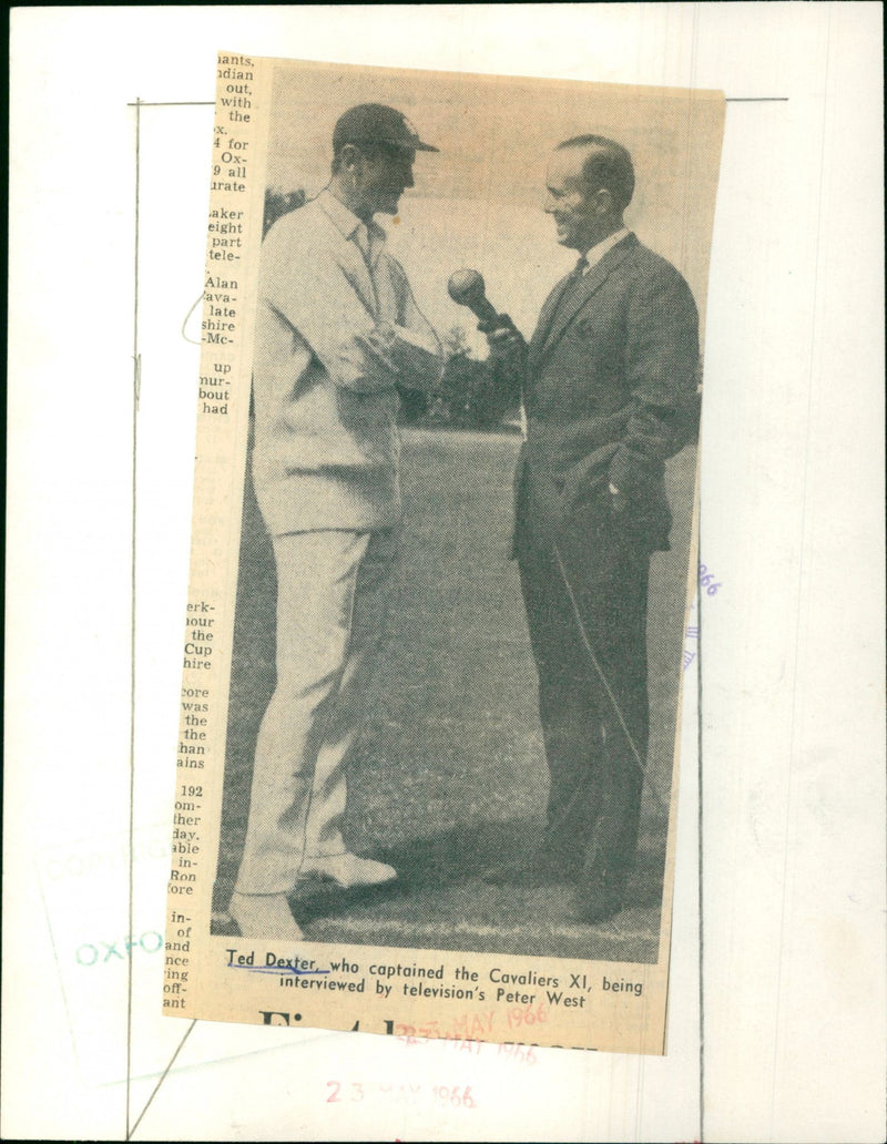 Ted Dexter - Vintage Photograph