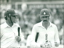 Geoffrey Boycott and Graham Gooch - Vintage Photograph