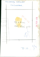 Former cricketer Richard Hadlee posing for a photograph. - Vintage Photograph