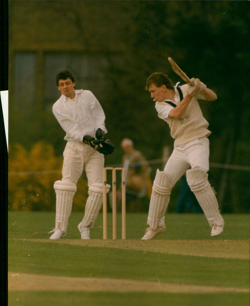 David Hagan of Oxford University Cricket Club celebrates scoring a cen