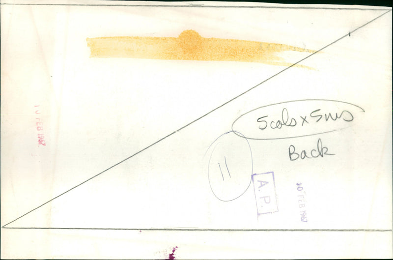 Back - Vintage Photograph