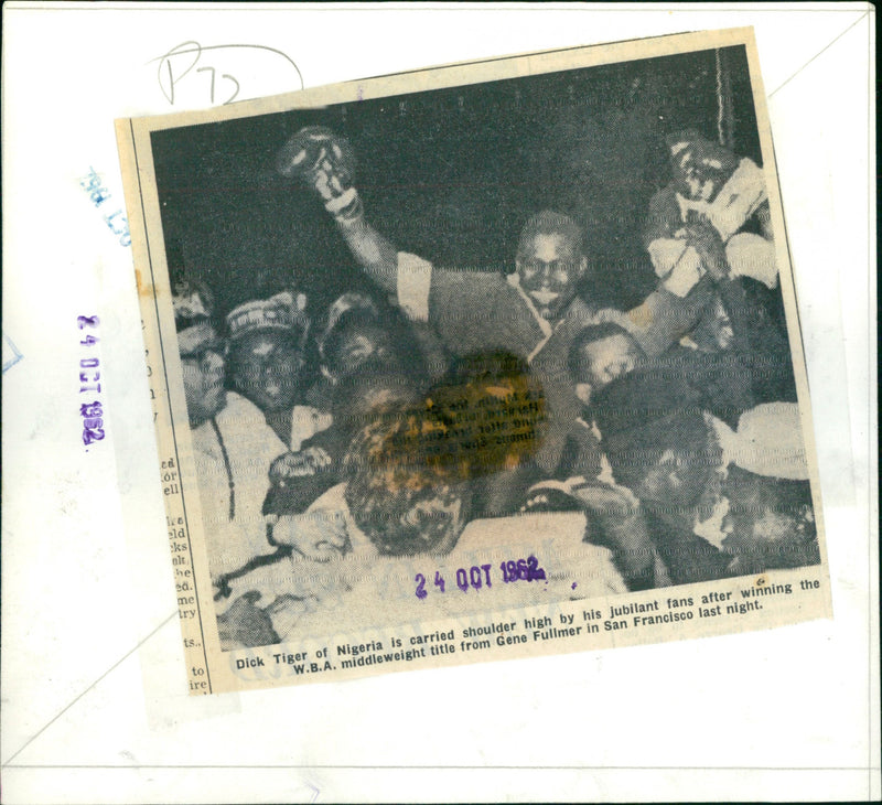 Dick Tiger - Vintage Photograph