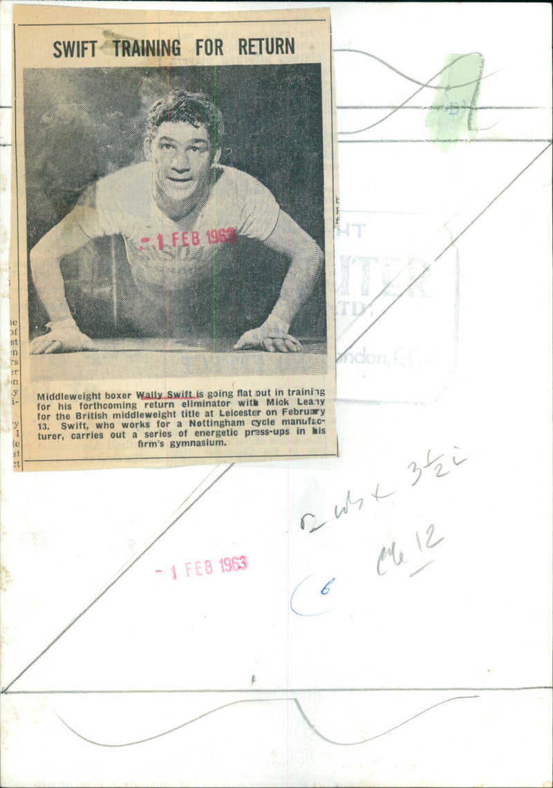 Wally Swift - Vintage Photograph