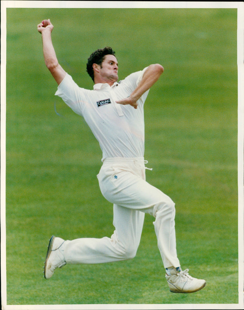 Chris Cairns - Vintage Photograph