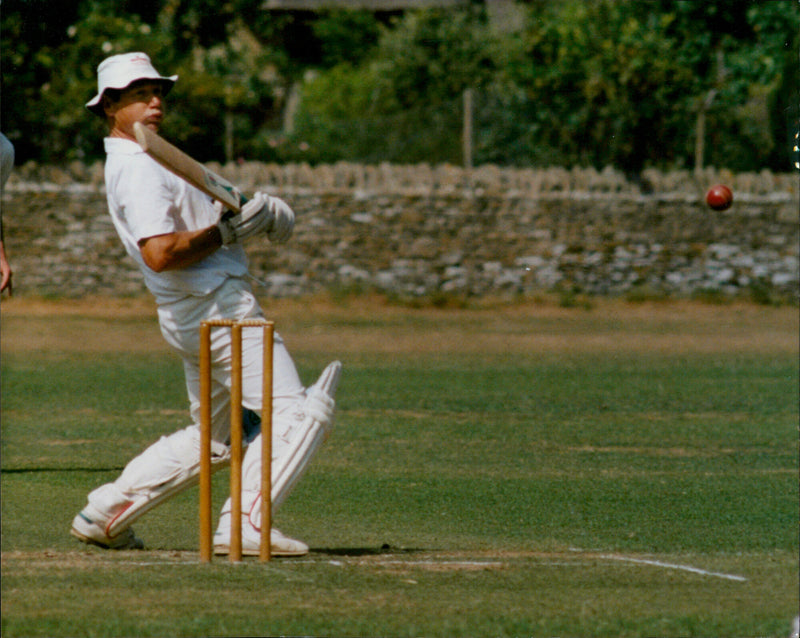 Minister Munstar Lovel, Doug Chalburg, and Musta Doug Wilks Xookks are seen reacting to the early release of Steve Robots WICKS. - Vintage Photograph