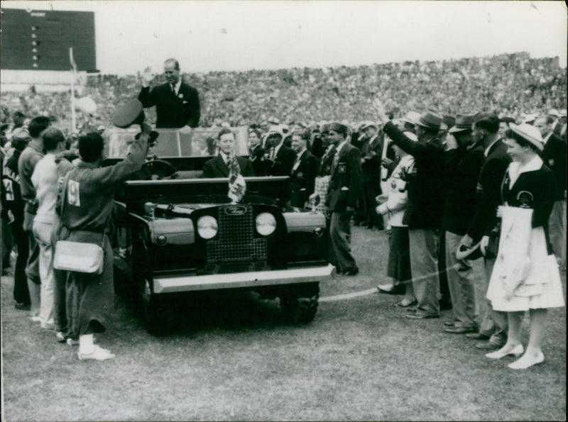 The duke of Edinburgh - Vintage Photograph