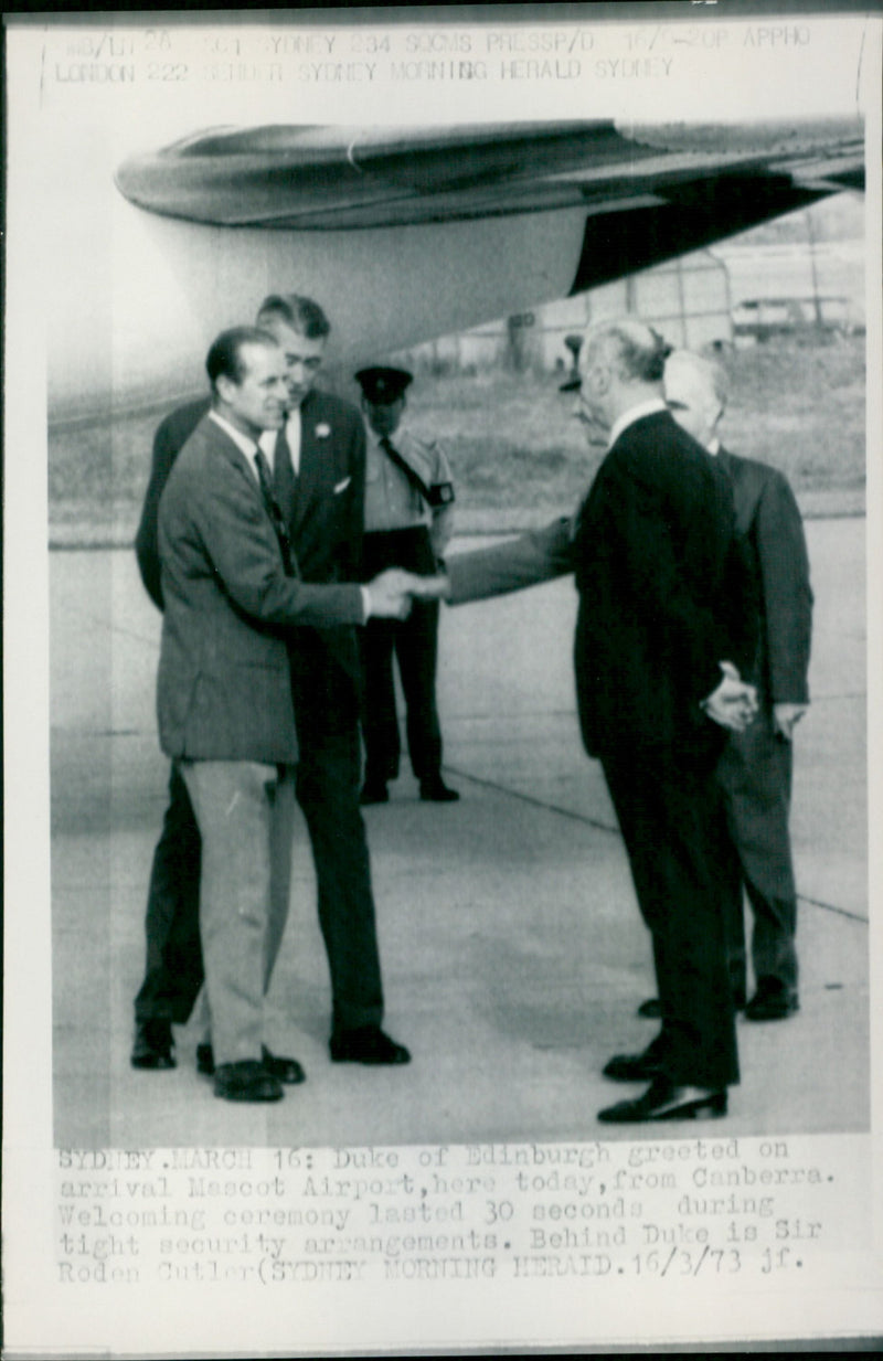 The Duke of Edinburgh - Vintage Photograph